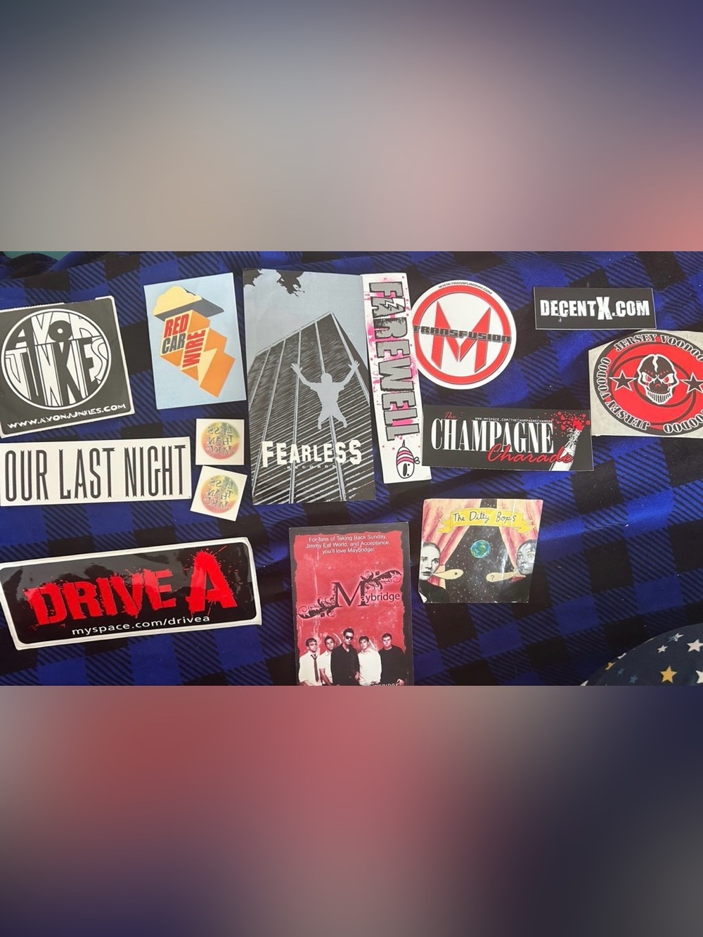 Sticker Bundle emo y2k warped tour punk rock